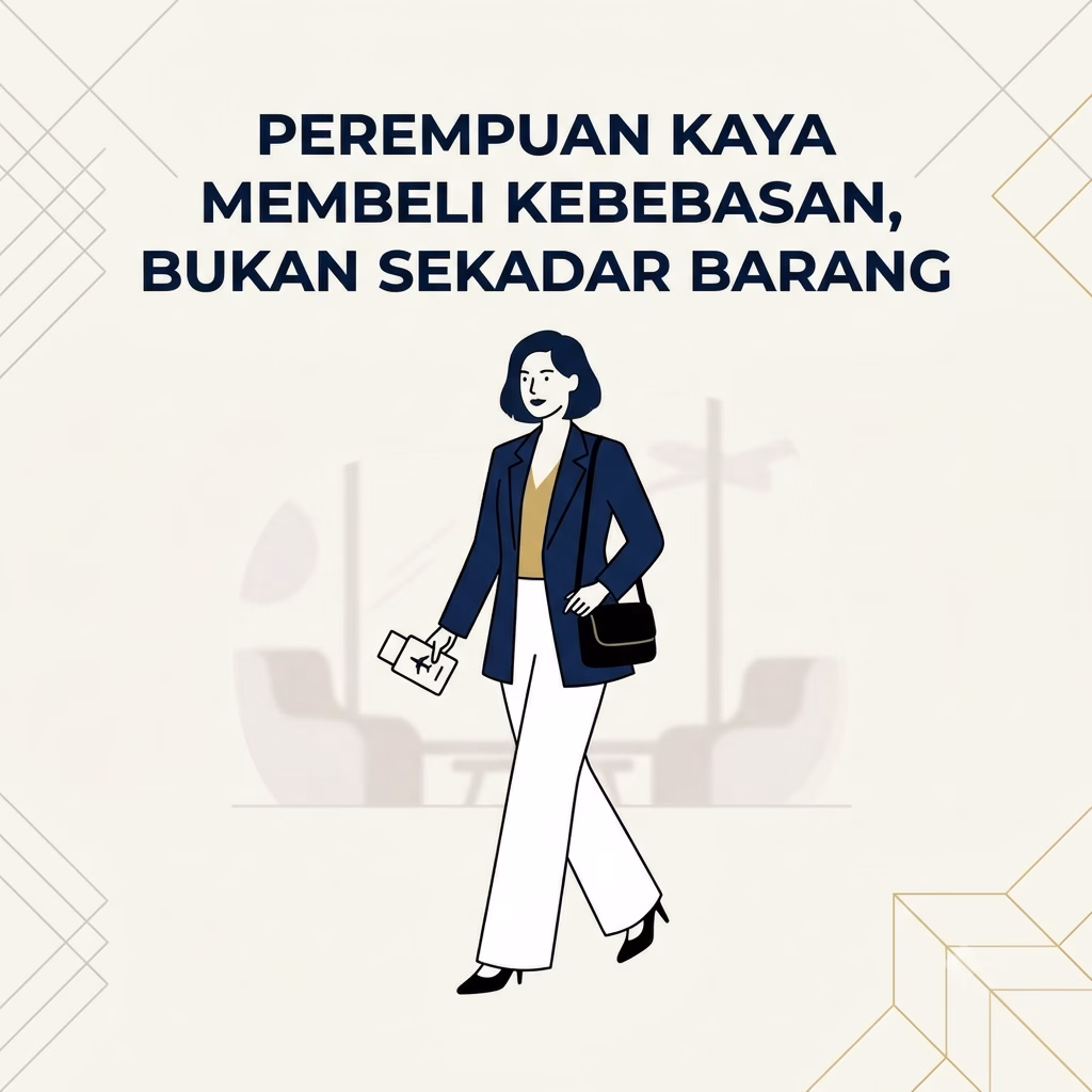 Perempuan Kaya Membeli Kebebasan, Bukan Sekadar Barang