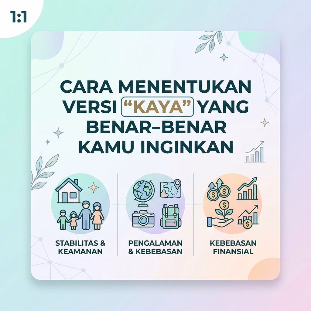 Cara Menentukan Versi “Kaya” yang Benar-Benar Kamu Inginkan