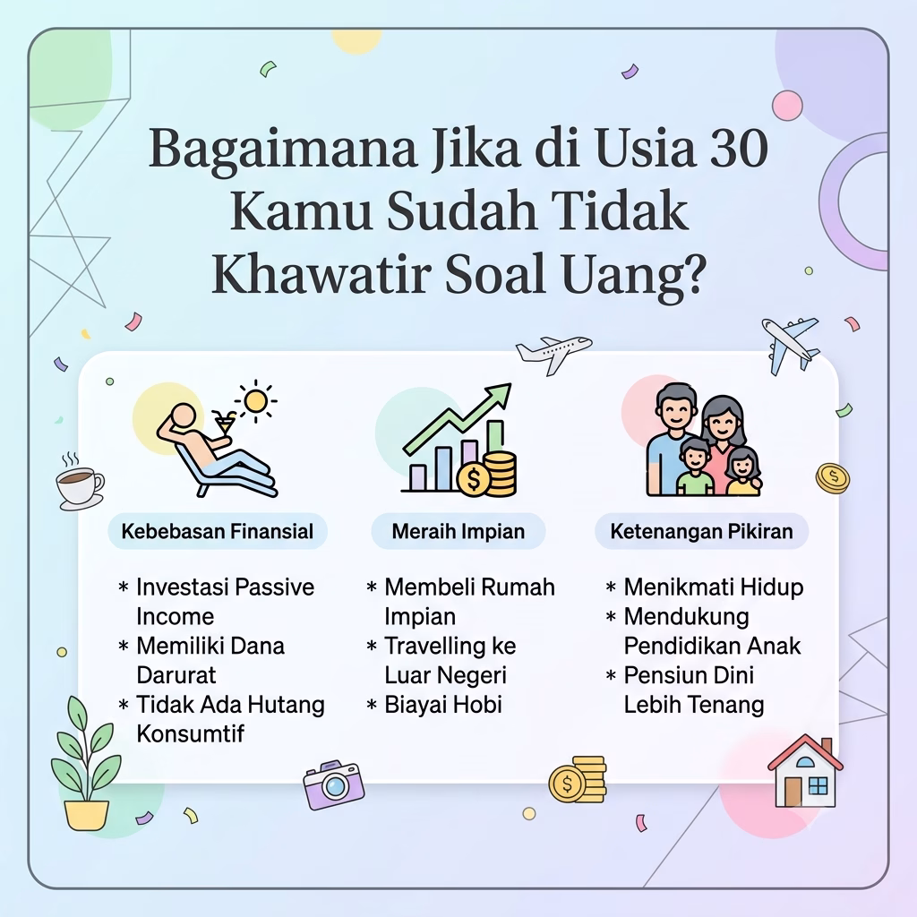 Bagaimana Jika di Usia 30 Kamu Sudah Tidak Khawatir