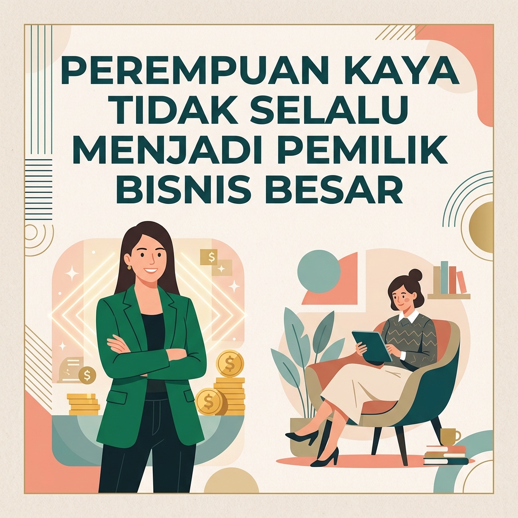 Perempuan Kaya Tidak Selalu Menjadi Pemilik Bisnis Besar