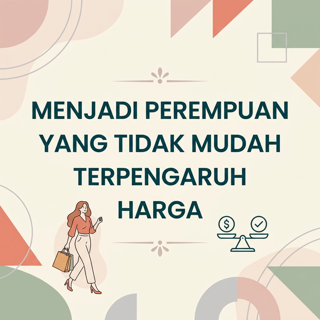 Menjadi Perempuan yang Tidak Mudah Terpengaruh Harga