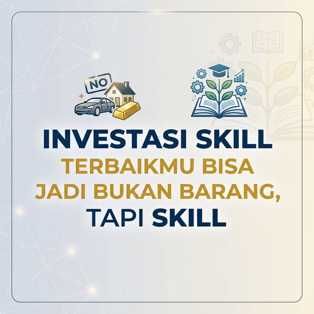 Investasi Terbaikmu Bisa Jadi Bukan Barang, Tapi Skill