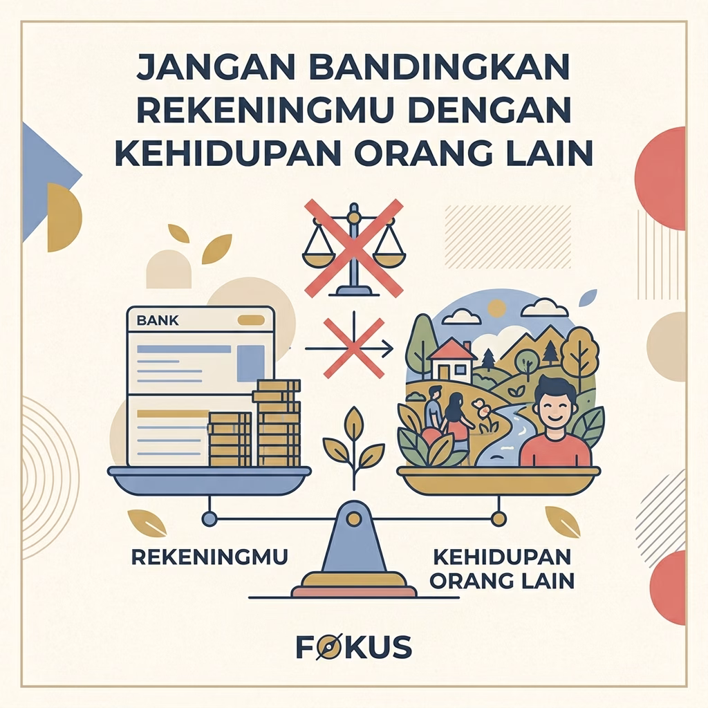 Jangan Bandingkan Rekeningmu dengan Kehidupan Orang Lain