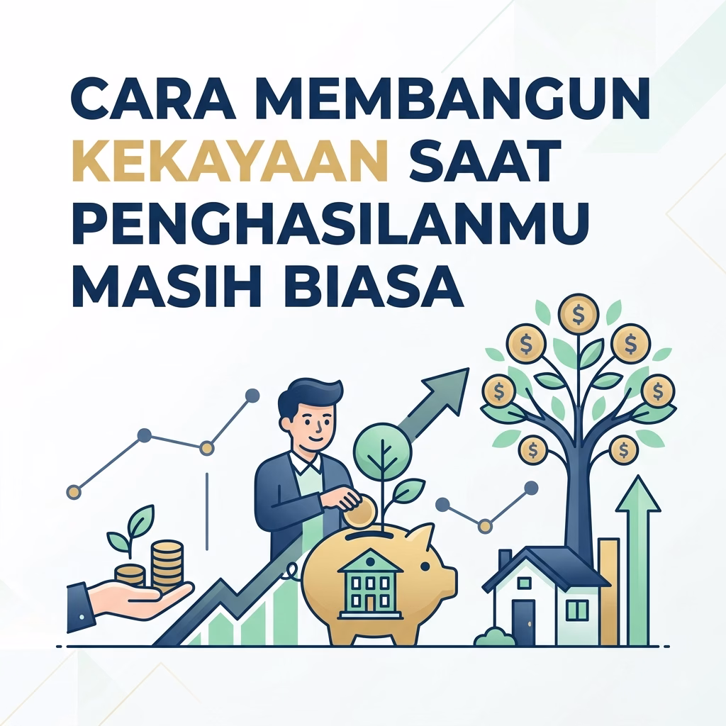 Cara Membangun Kekayaan Saat Penghasilanmu Masih Biasa