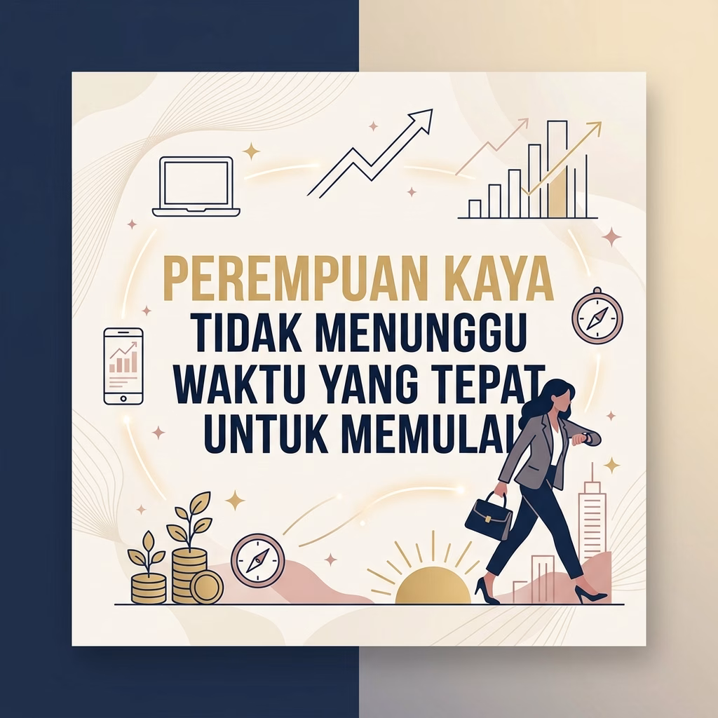 Kaya Tidak Menunggu Waktu yang Tepat untuk Memulai