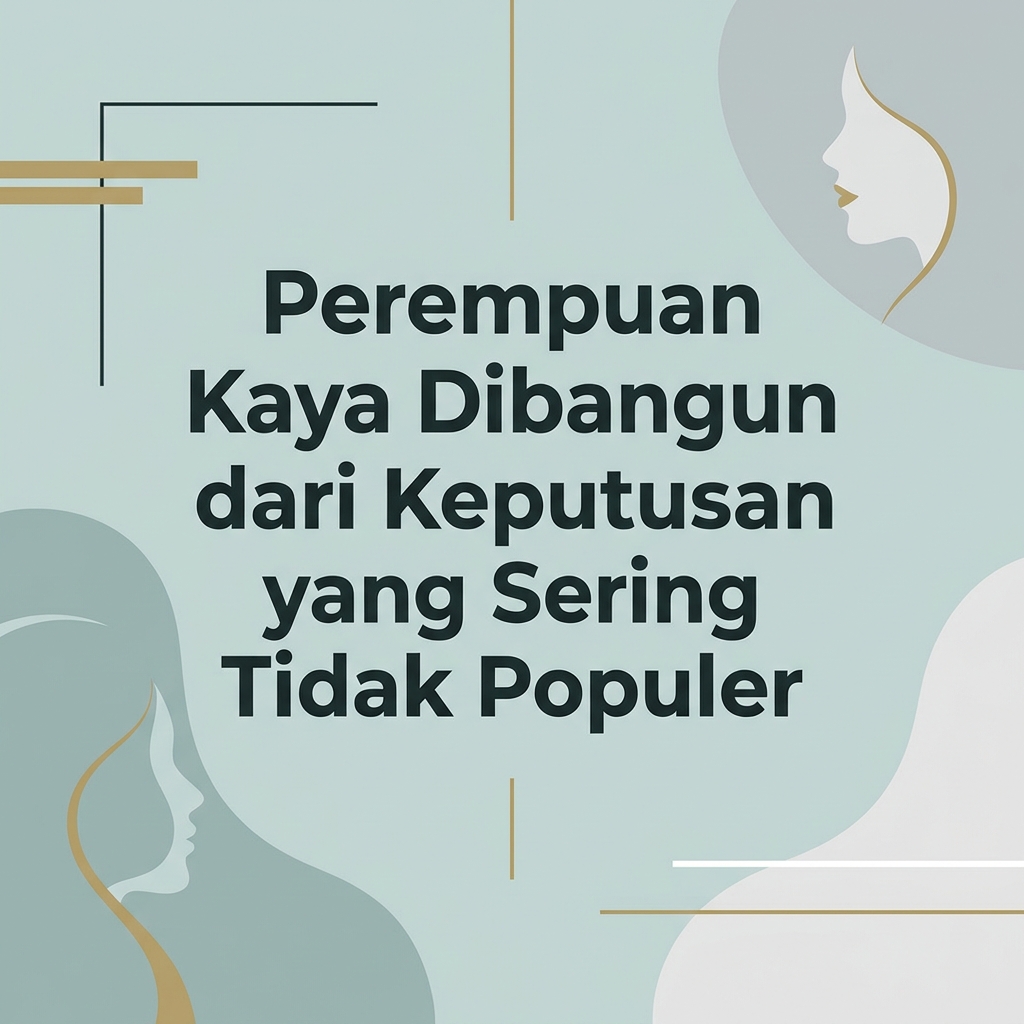 Perempuan Kaya Dibangun dari Keputusan