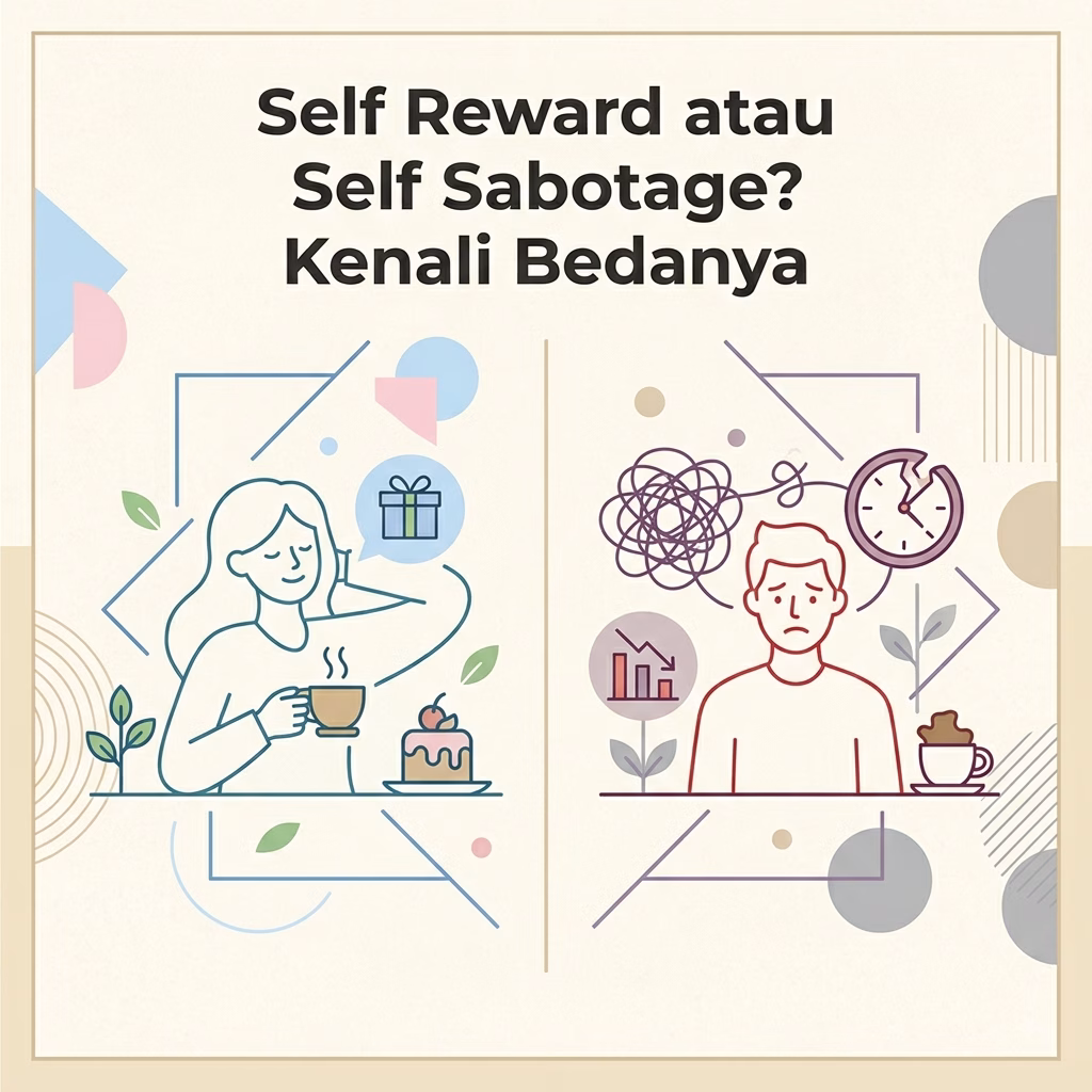 Self Reward atau Self Sabotage? Kenali Bedanya
