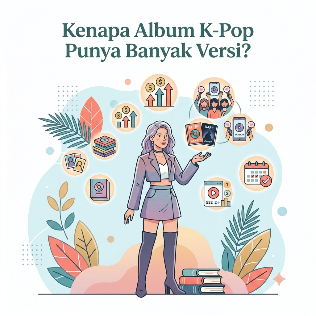 Kenapa Album K-Pop Punya Banyak Versi?