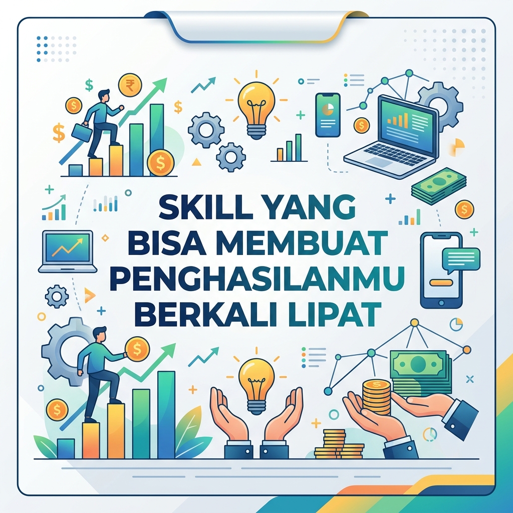 Skill yang Bisa buat Penghasilanmu Berkali Lipat