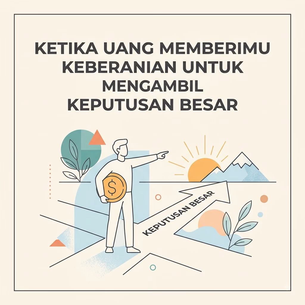 Ketika Uang Memberimu Keberanian Mengambil Keputusan Besar