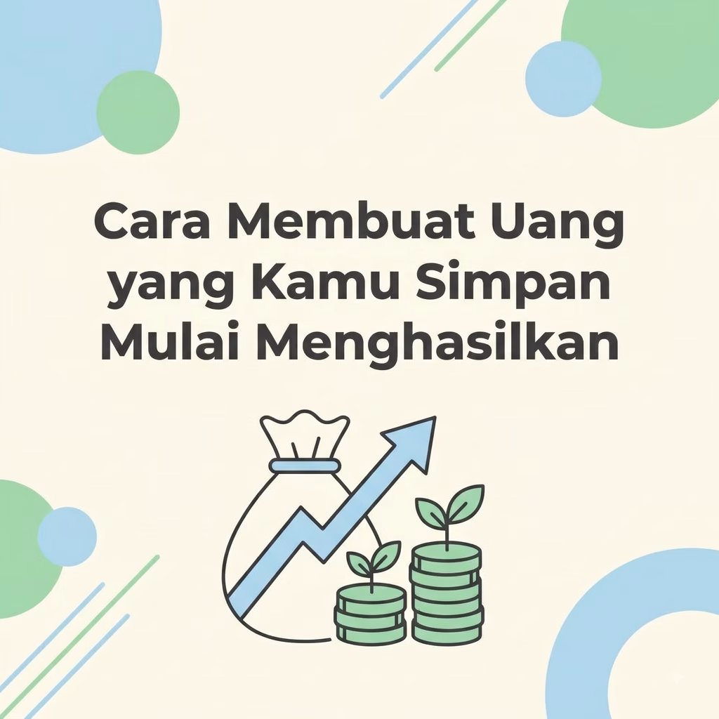 Cara Membuat Uang yang Kamu Simpan Mulai Menghasilkan