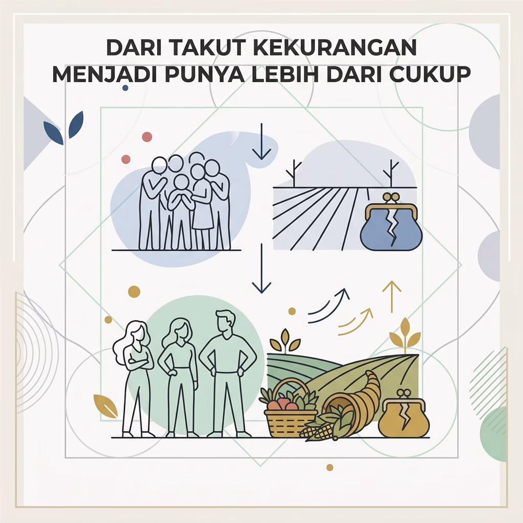 Takut Kekurangan Menjadi Punya Lebih dari Cukup