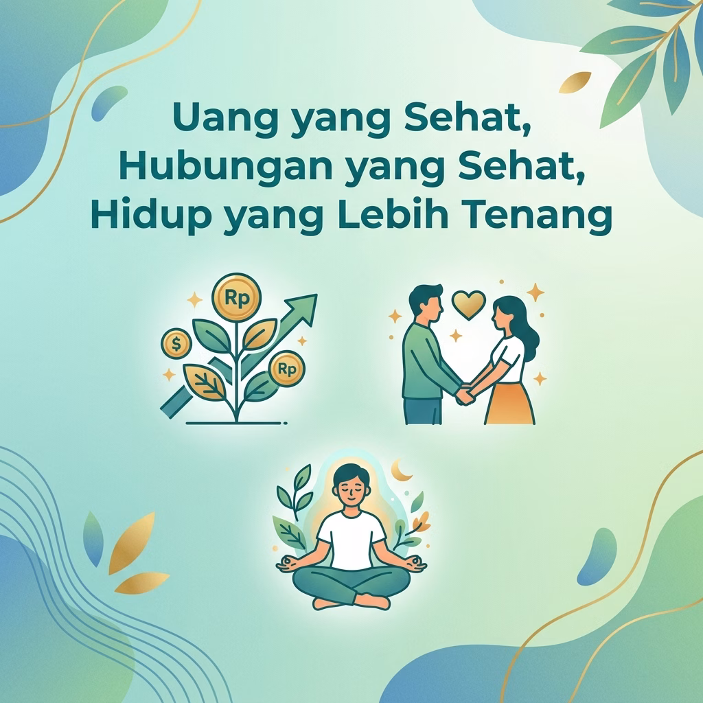 Uang yang Sehat, Hubungan yang Sehat,Lebih Tenang