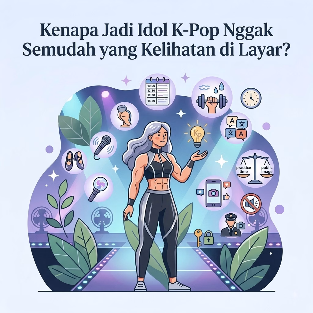 Kenapa Jadi Idol K-Pop Nggak Semudah yang Kelihatan di Layar?