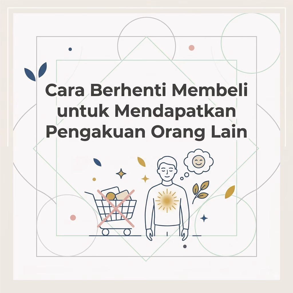 Berhenti Membeli untuk Mendapatkan Pengakuan Orang Lain