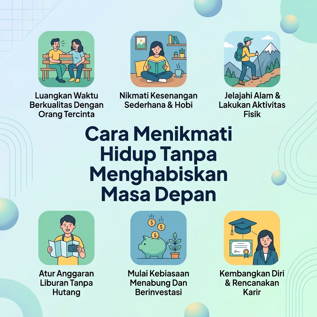 Cara Menikmati Hidup Tanpa Menghabiskan Masa Depan