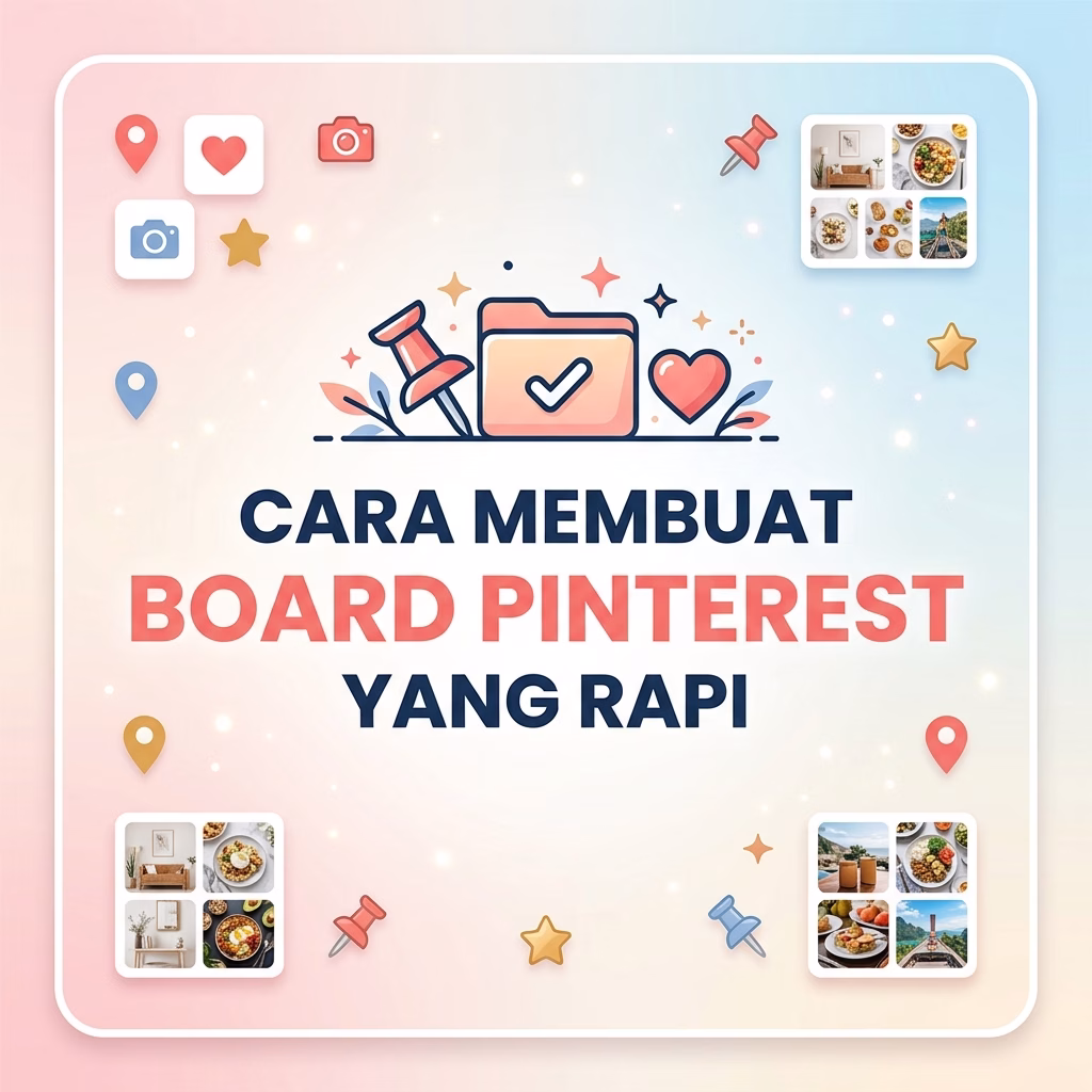 Cara Membuat Board Pinterest yang Rapi
