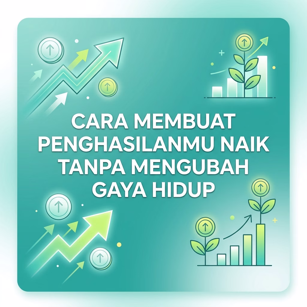 Cara Membuat Penghasilanmu Naik Tanpa Mengubah Gaya Hidup