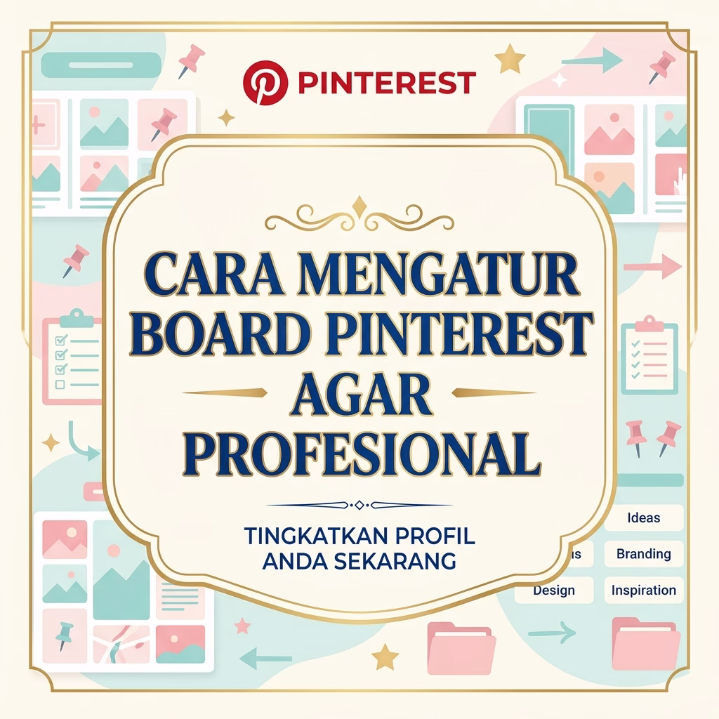 Cara Mengatur Board Pinterest agar Profesional