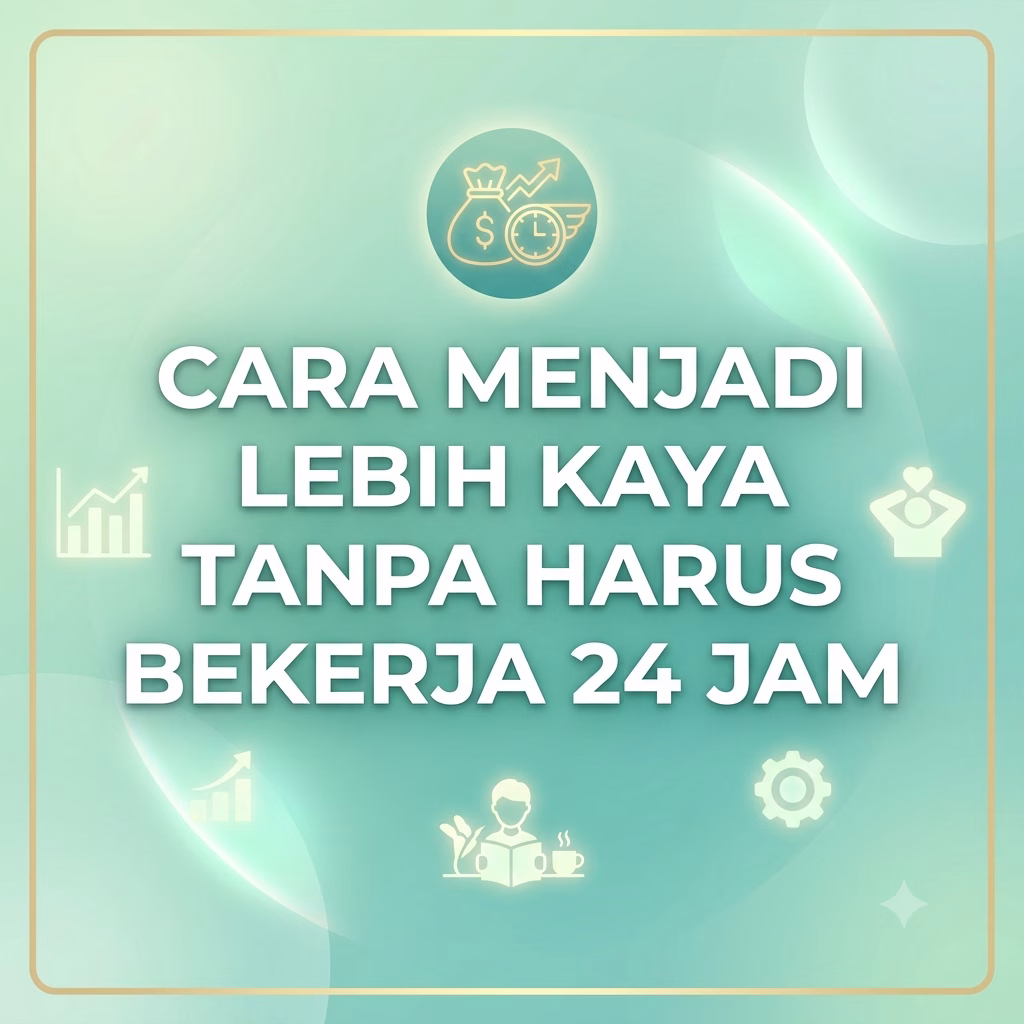 Cara Menjadi Lebih Kaya Tanpa Harus Bekerja 24 Jam
