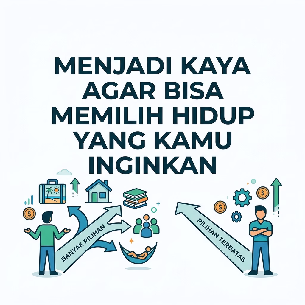 Menjadi Kaya Agar Bisa Memilih Hidup yang Kamu Inginkan
