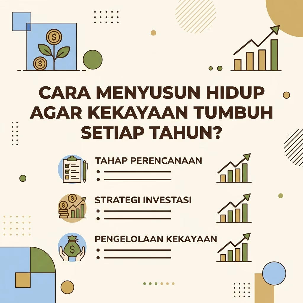 Cara Menyusun Hidup Agar Kekayaan Tumbuh Setiap Tahun