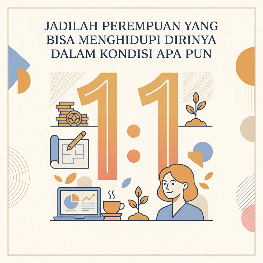 Jadilah Perempuan yang Bisa Menghidupi Dirinya Kondisi Apa Pun