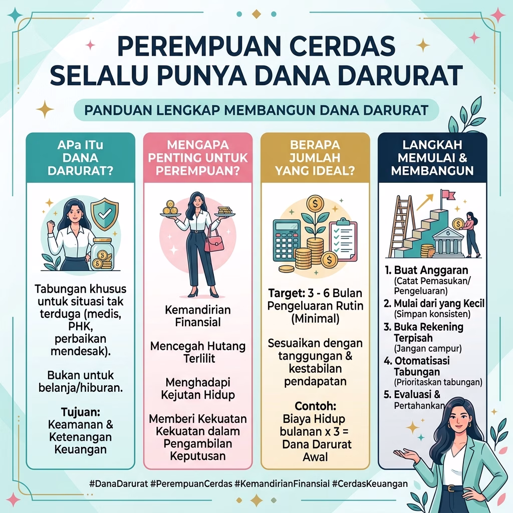 Perempuan Cerdas Selalu Punya Dana Darurat