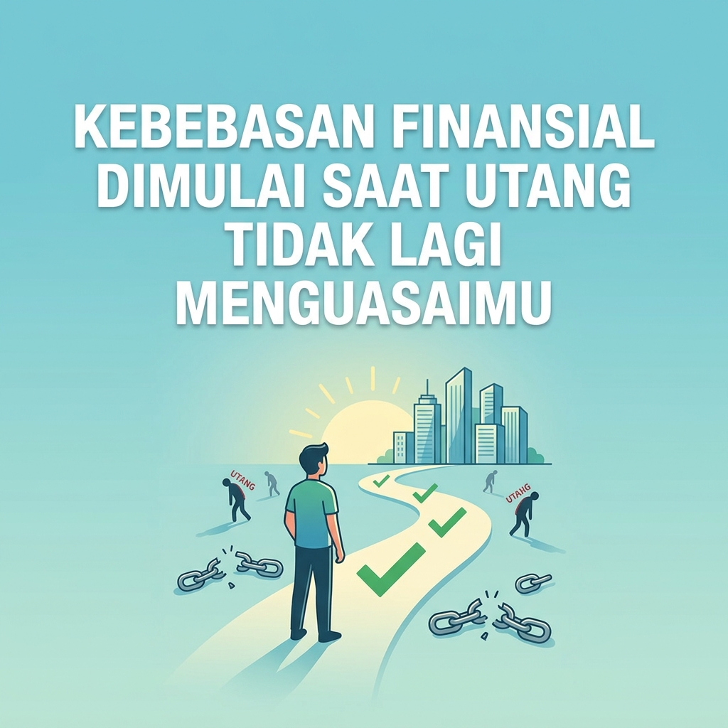 Kebebasan Finansial Dimulai Saat Utang Tidak Lagi Menguasaimu