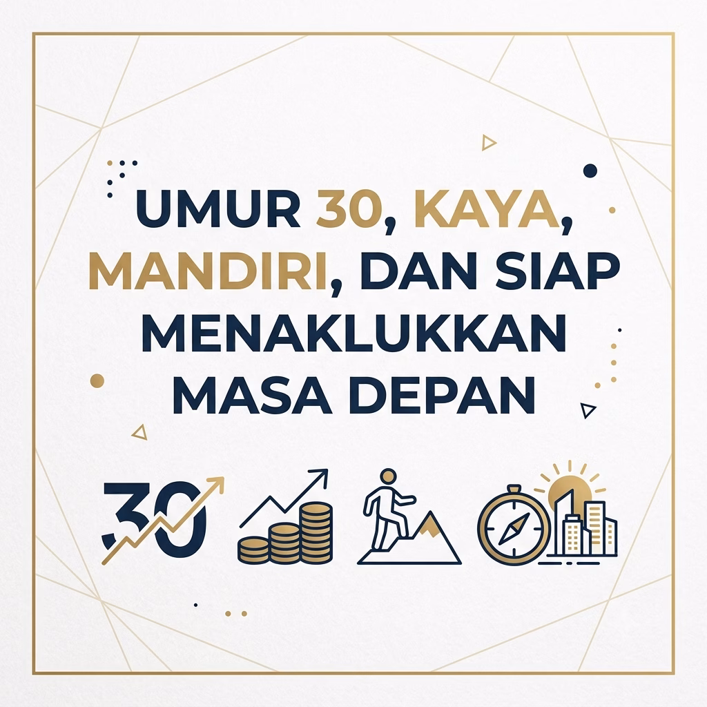 Umur 30, Kaya, Mandiri, dan Siap Menaklukkan Masa Depan