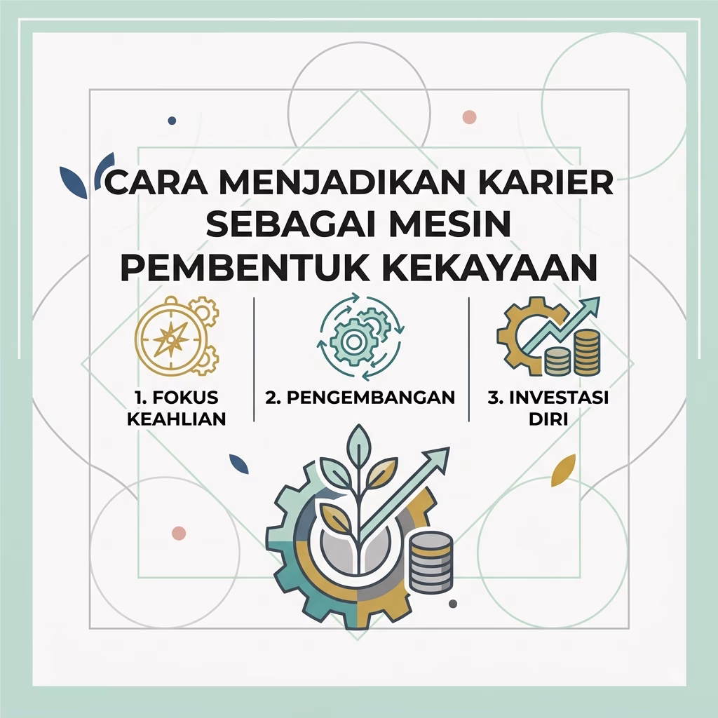 Cara Menjadikan Karier sebagai Mesin Pembentuk Kekayaan
