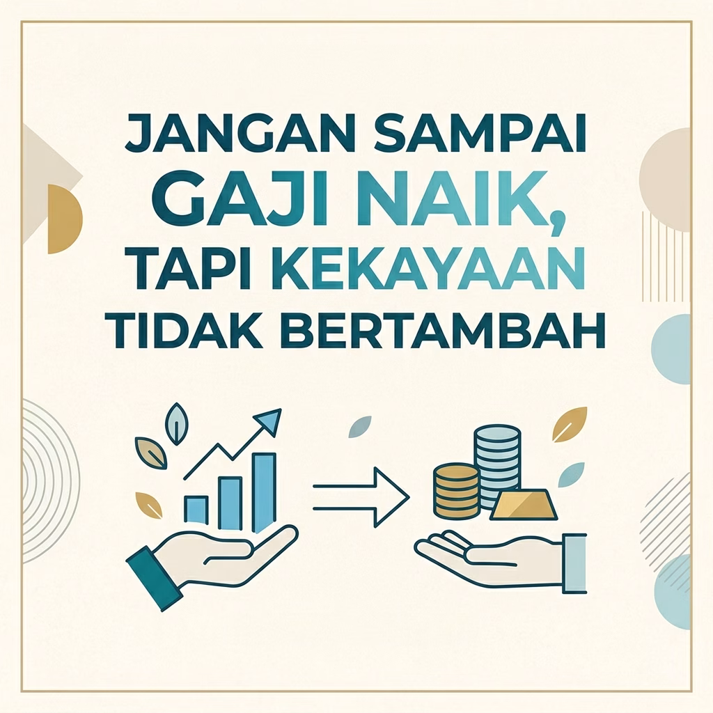 Jangan Sampai Gaji Naik, Tapi Kekayaan Tidak Bertambah