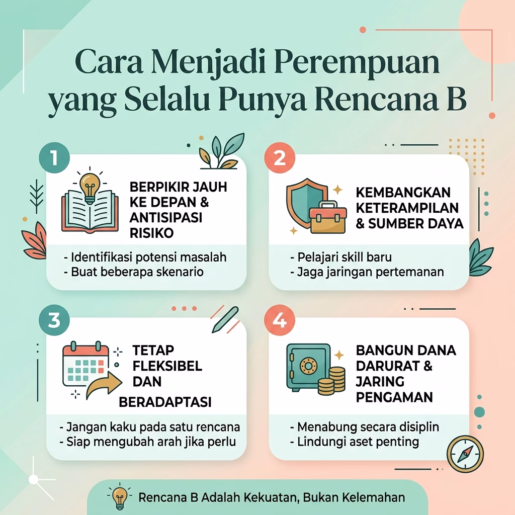 Cara Menjadi Perempuan yang Selalu Punya Rencana B