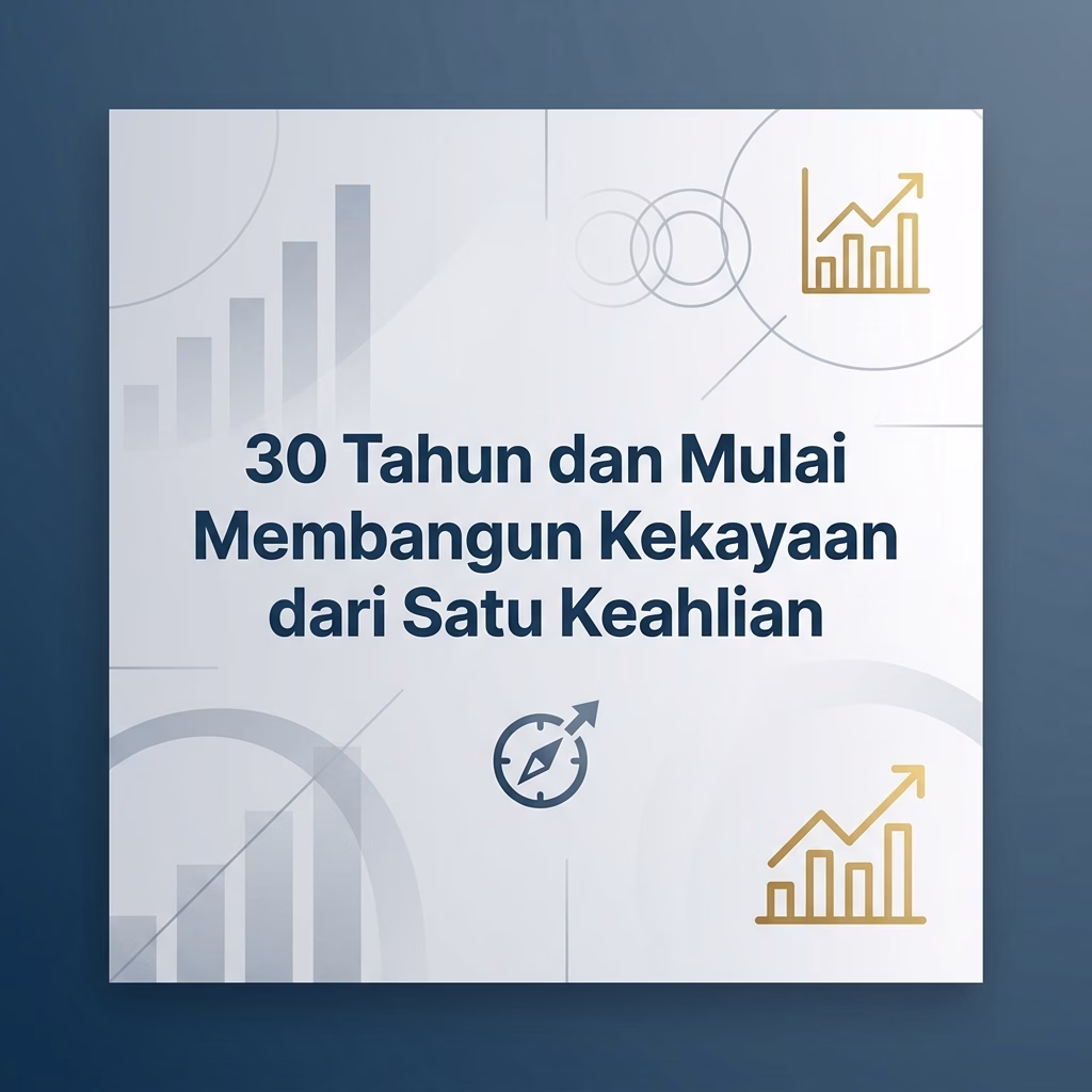 30 Tahun dan Mulai Membangun Kekayaan dari Satu Keahlian