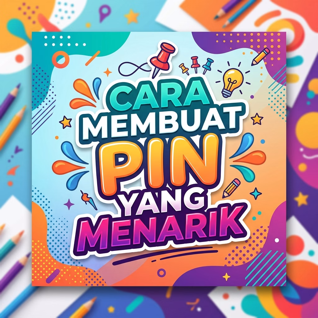 Cara Membuat Pin yang Menarik