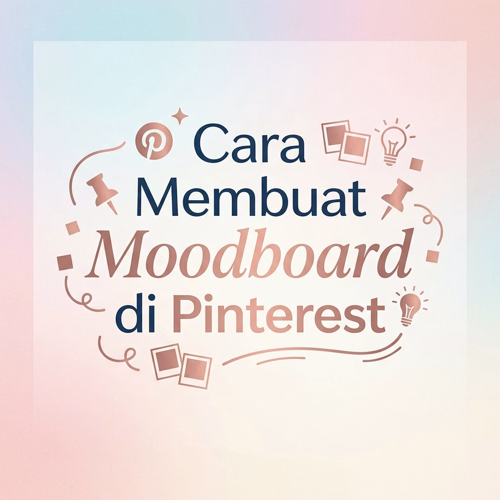 Cara Membuat Moodboard di Pinterest