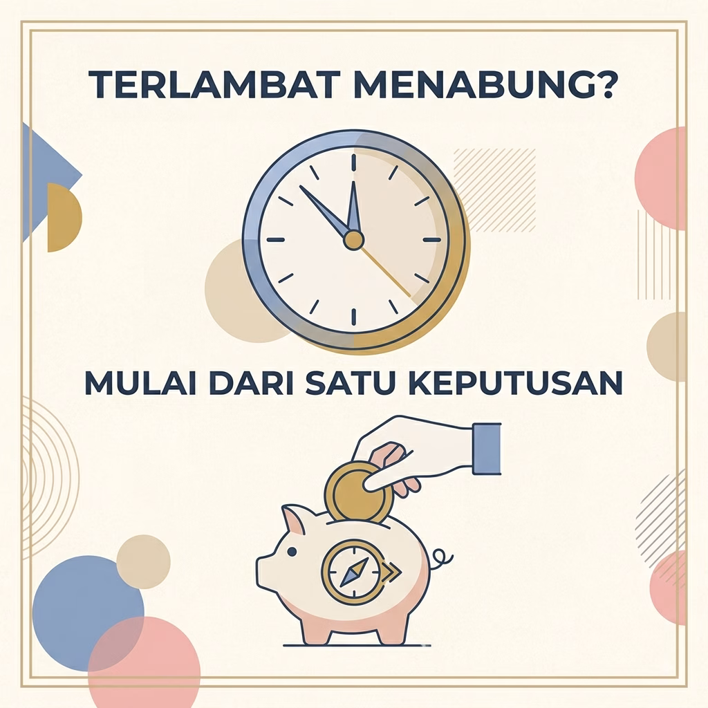 Terlambat Menabung? Mulai dari Satu Keputusan