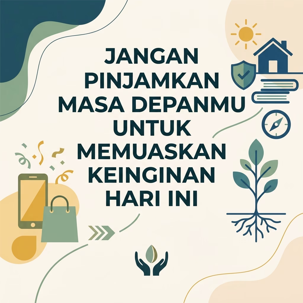 Jangan Pinjamkan Masa Depanmu untuk Memuaskan Keinginan