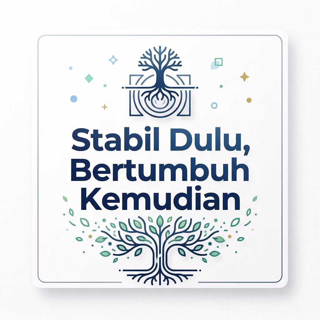 Stabil Dulu, Bertumbuh Kemudian