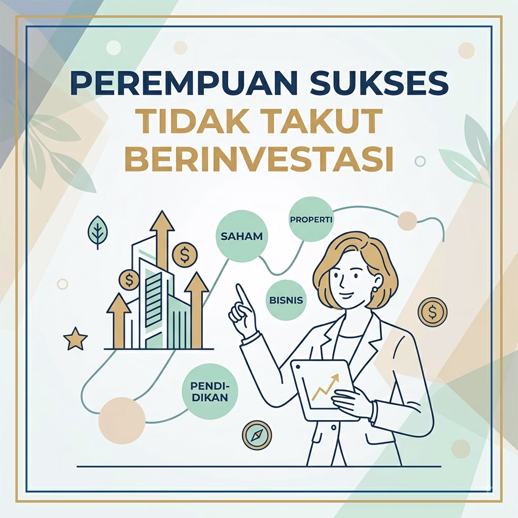 Perempuan Sukses Tidak Takut Berinvestasi