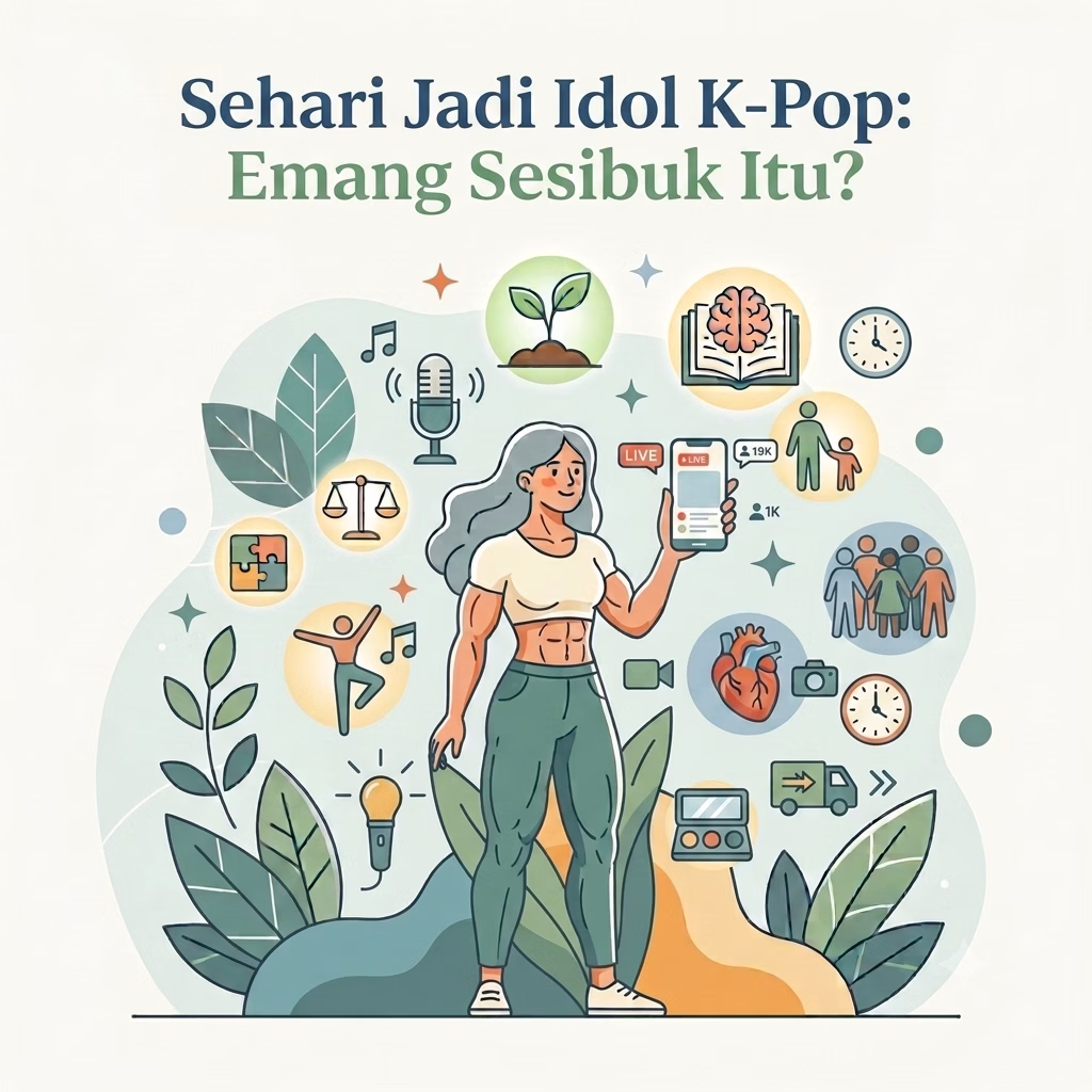 Sehari Jadi Idol K-Pop: Emang Sesibuk Itu?