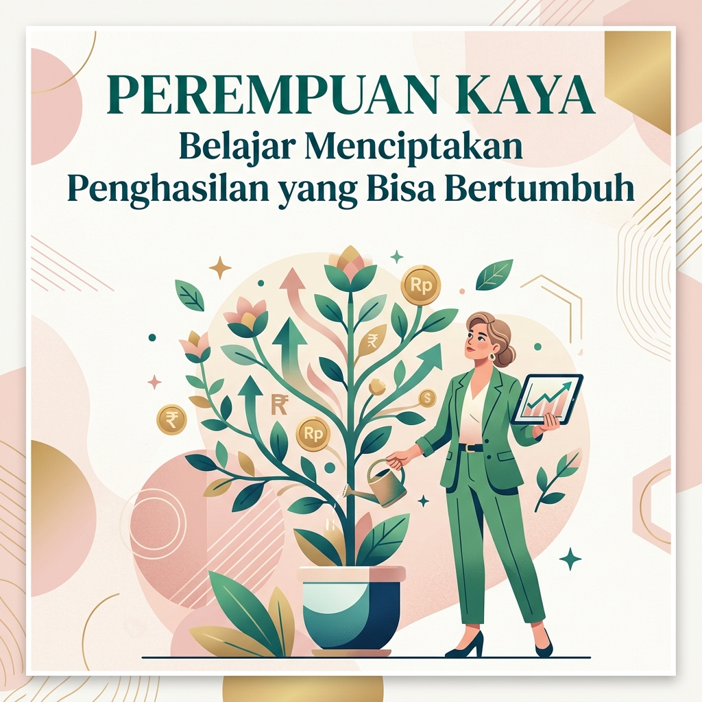 Perempuan Kaya Belajar Menciptakan Penghasilan