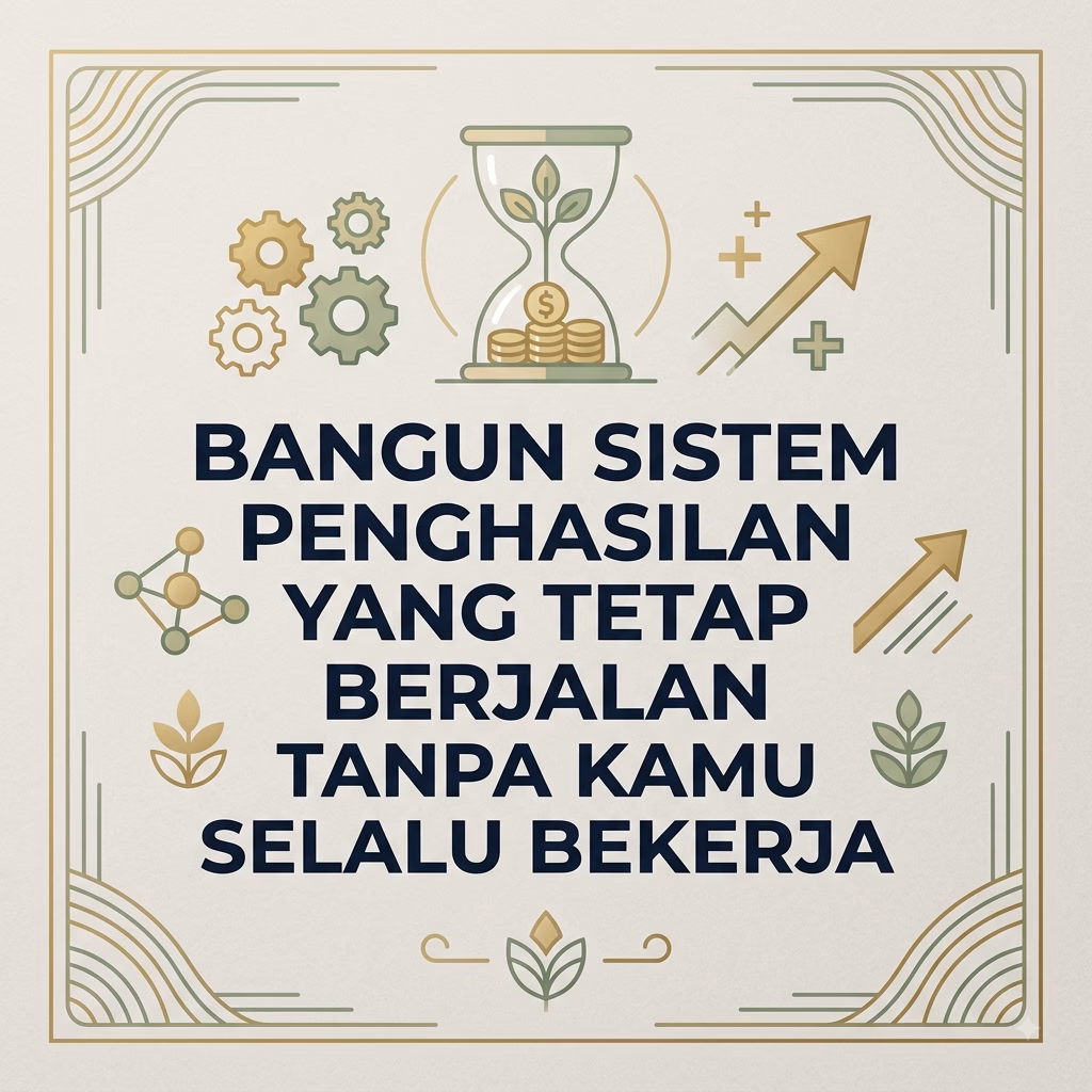 Bangun Sistem Penghasilan yang Tetap Berjalan Tanpa Kamu