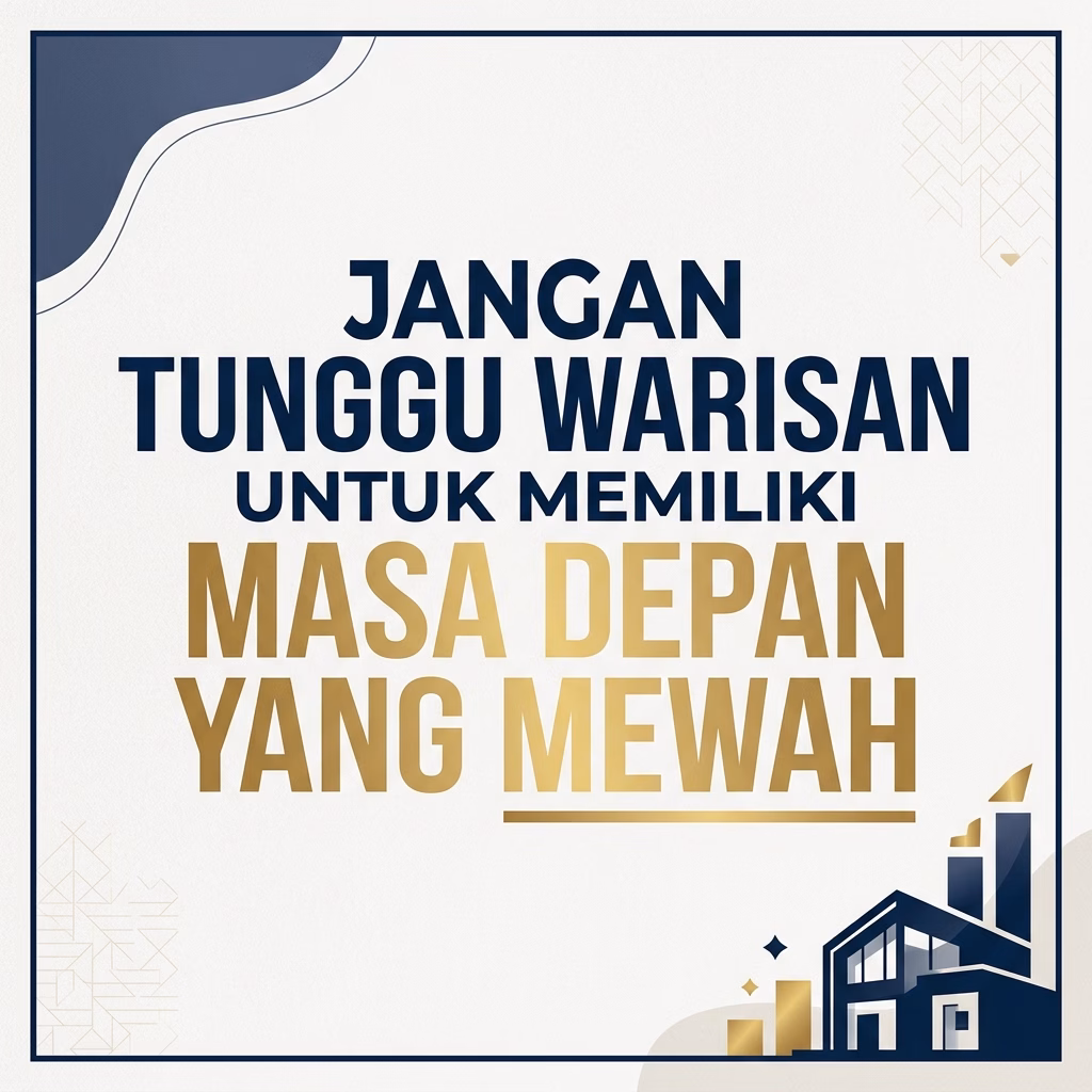 Jangan Tunggu Warisan untuk Memiliki Masa Depan yang Mewah