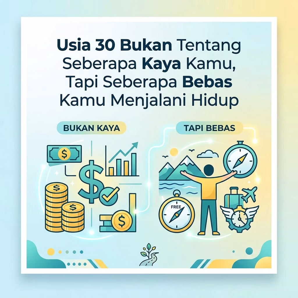 Usia 30 Bukan Tentang Seberapa Kaya Kamu