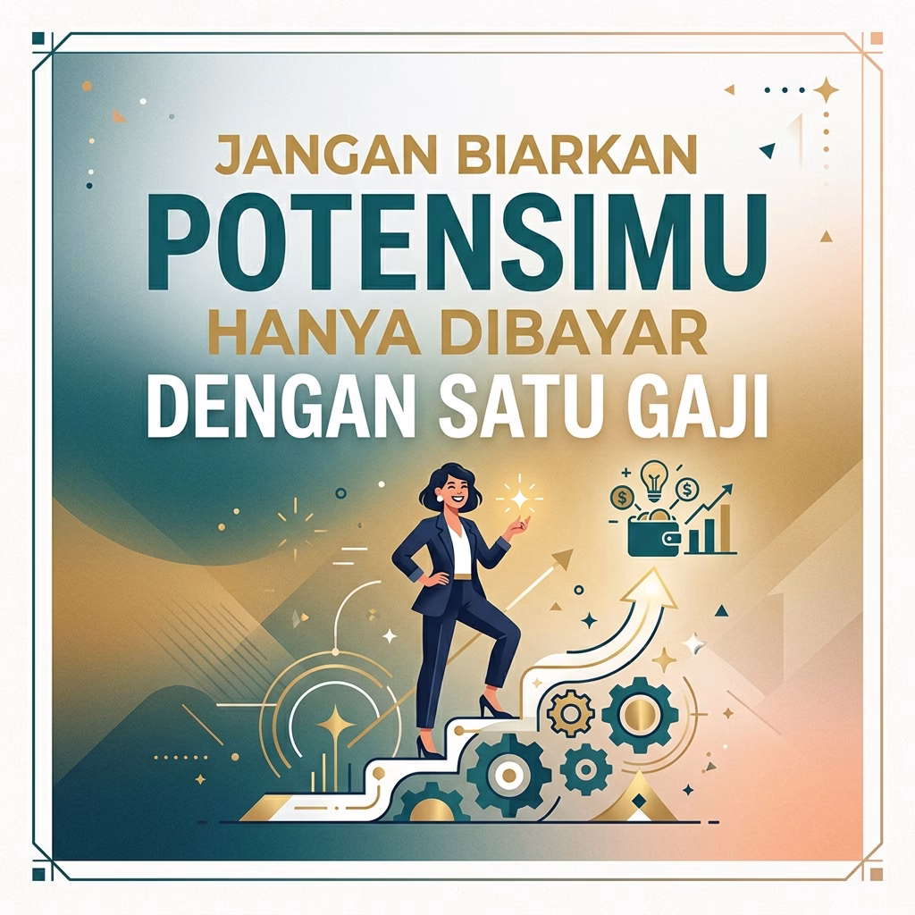 Jangan Biarkan Potensimu Hanya Dibayar dengan Satu Gaji