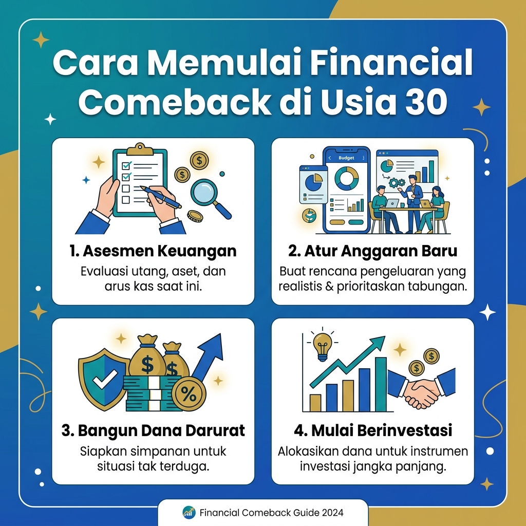 Cara Memulai Financial Comeback di Usia 30