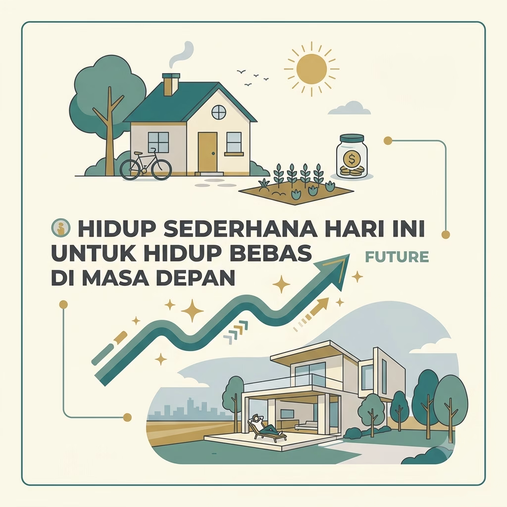 Hidup Sederhana Hari Ini untuk Hidup Bebas di Masa Depan
