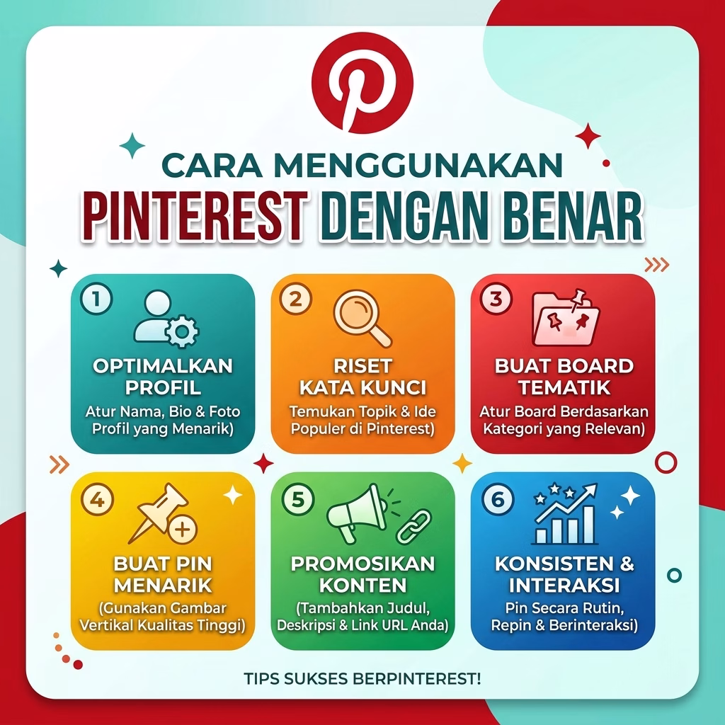 Cara Menggunakan Pinterest dengan Benar