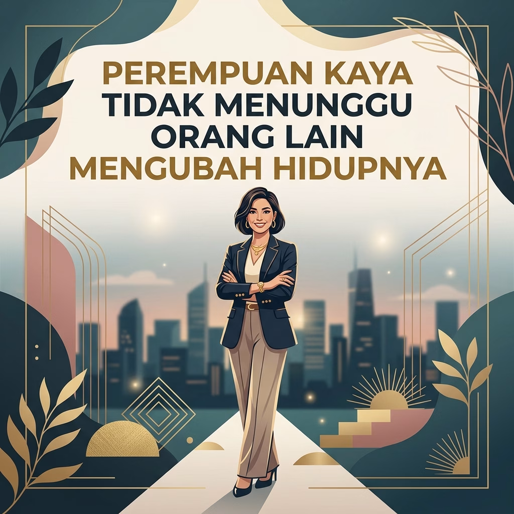 Kaya Tidak Menunggu Orang Lain Mengubah Hidup